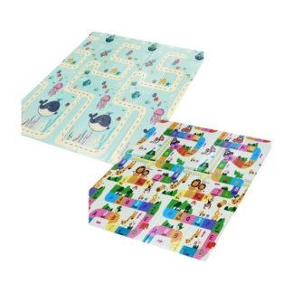 BBO SKLOPIVA PODLOGA ZA IGRU OD PENE – SMALL WHALES (180x200x1cm)
