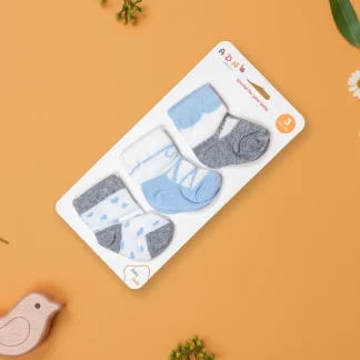 Set muških bebi čarapica – 3 para