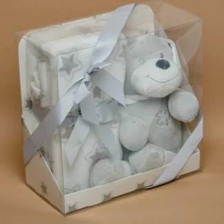 BBO Set igračka + ćebence – grey dog