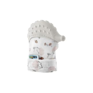 BABYJEM GLODALICA RUKAVICA HEDGEHOG – GREY