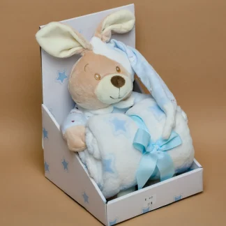 BBO Set igračka + ćebence – blue sleepy bear